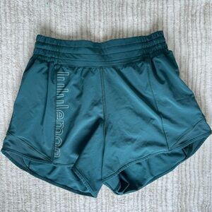 lululemon athletica Deep Teal Athletic Shorts